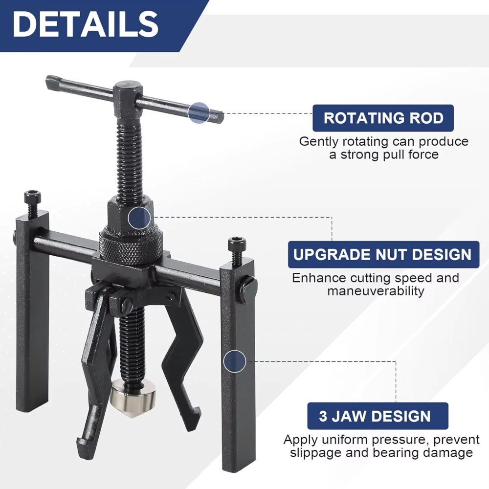 Alat Penarik Bearing 3 Cakar,  - Heavy Equipment Grinder ulasan dan harga
